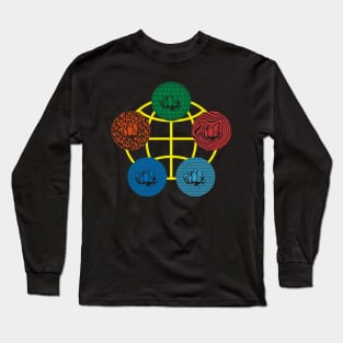 Elemental Summoning Ring Long Sleeve T-Shirt